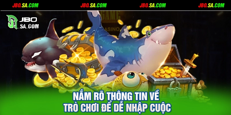 Nắm rõ thông tin về trò chơi để dễ nhập cuộc