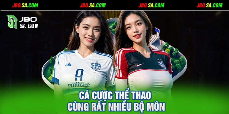 Cá cược thể thao cùng rất nhiều bộ môn