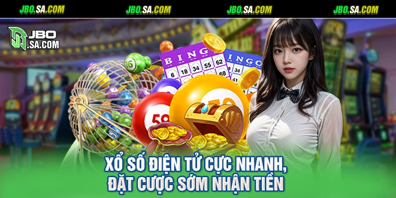 Xổ số điện tử cực nhanh, đặt cược sớm nhận tiền 